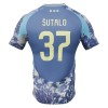 Maillot de Supporter Ajax Amsterdam Josip Sutalo 37 Extérieur 2024-25 Pour Enfant